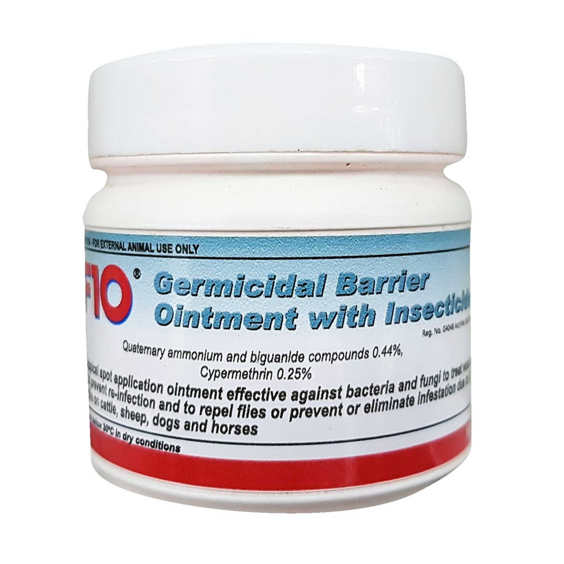 F10 Germicidal Ointment + Insecticide
